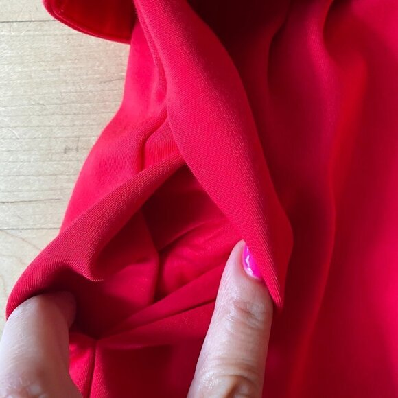 𝅺ARMANI Exchange Dress A/X Sz 2 NWOT Red - Picture 6 of 7